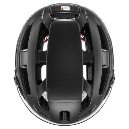 UVEX Finale visor bike helmet 56-61cm, black matt