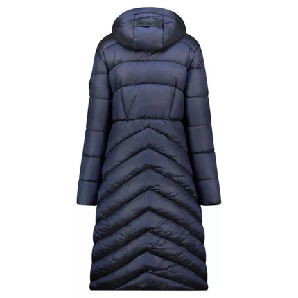Geographical Norway Blanche Long Navy DB Lady 0116 Navy (WZ5476F/GN-Marine)