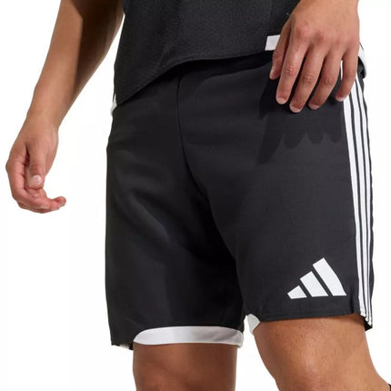 Vyriški adidas Tiro 26 varžybų šortai, juodos ir baltos spalvos, KA6181