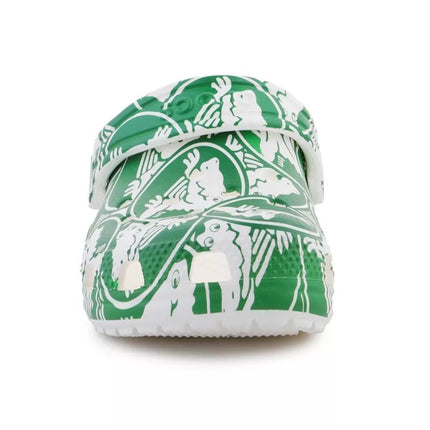 Crocs Classic Duke Print Clog K Jr 210007-3WH klumpės