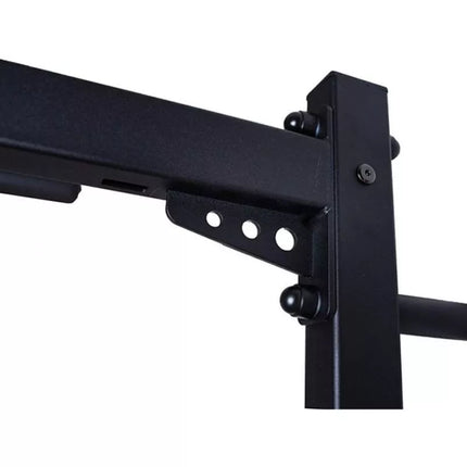 WOODEN AND METAL GYMNASTIC WALL BAR WITH BENCHK 221B