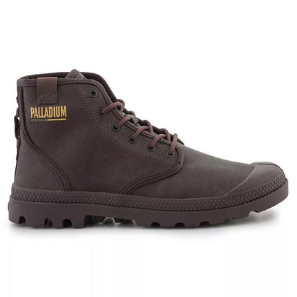 Palladium PAMPA HI COATED U 74375-249-M Dark Cocoa batai