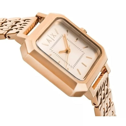 Moteriškas laikrodis + Apyrankė ARMANI EXCHANGE AX7164SET + Dėžutė