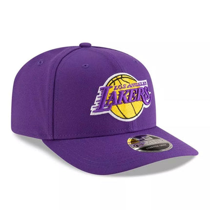 New Era 9SEVENTY Los Angeles Lakers NBA komandos Violetinė Tampri Snapback Kepuraitė - 60755432