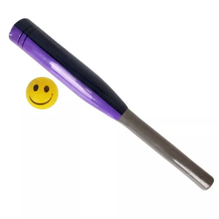 Foam baseball bat with ball