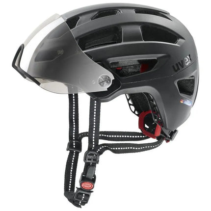 UVEX Finale visor bike helmet 56-61cm, black matt