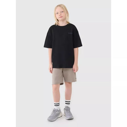 Berniukiški oversize marškinėliai su užrašu 4F 4FJWSS25TTSHM2184-20S