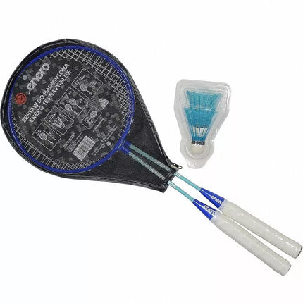 BADMINTON SET IN A NAVY BLUE CASE ENERO 105