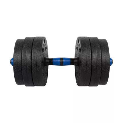 Bituminiai reguliuojami hanteliai su jungtimi 2x10kg REBEL ACTIVE