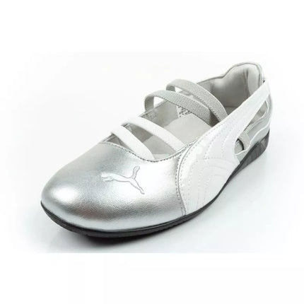 Puma Speedcat Ballet moteriškos sidabrinės balerinos madingos