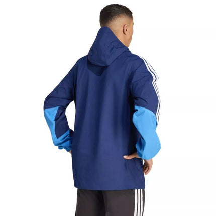 Vyriška adidas Tiro 26 lietaus striukė, tamsiai mėlyna JY8963