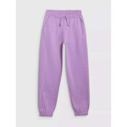 Girls' jogger sweatpants 4F 4FJRAW25TTROF1616-51S