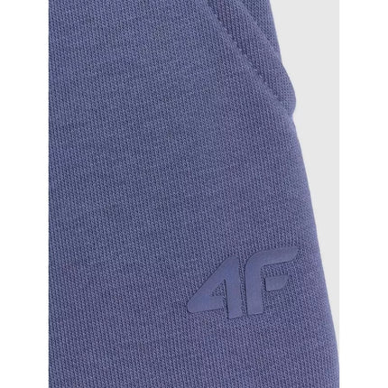 Girls' wide-leg sweatpants 4F 4FJRAW25TTROF1598-33S