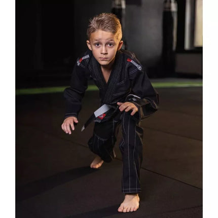 BJJ Kimono / GI for Kids Black + FREE Belt - X-SERIES M0