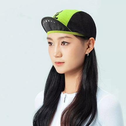 Rockbros Cycling Cap with Visor, Helmet Cover - Green