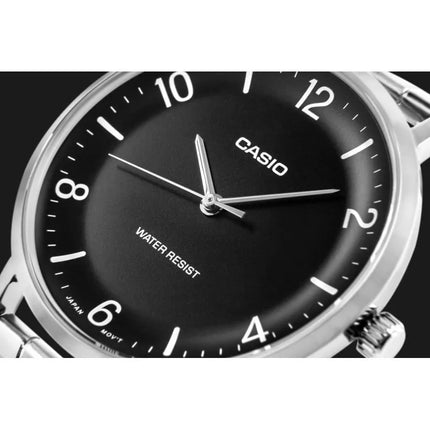 Vyriškas laikrodis CASIO MTP-VT03D-1BDF + DĖŽUTĖ