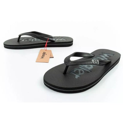 Wrangler vyriški flip-flop'ai Cole Flipflop juodos