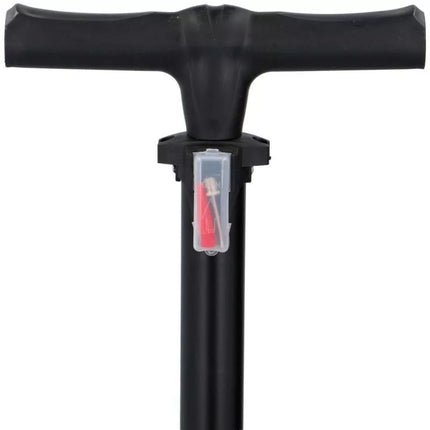 XQMAX PRO WORKSHOP/BICYCLE PUMP 160Psi (11Bar) WITH PRESSURE GAUGE SMALL BASE