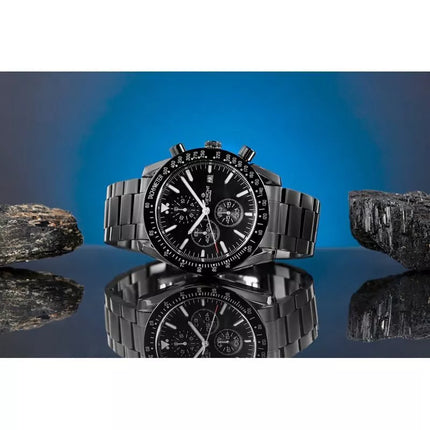 Men's Watch Giewont Chronograph Sapphire Black GW8720-B1