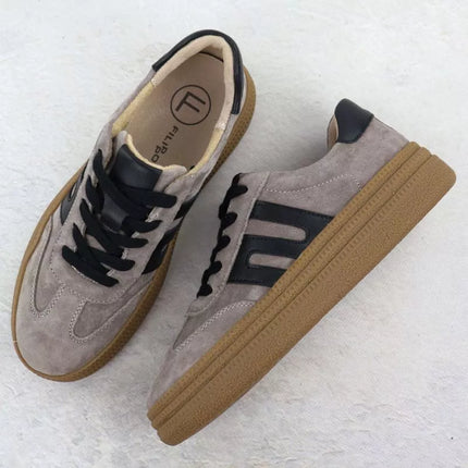 Filippo W DP7114 PAW642 Taupe Suede Žemi Batai