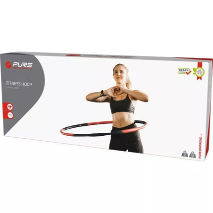 Hula hoop treniruotėms 100 cm neopreninis Pure 2 Improve