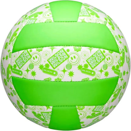 WILSON STAMP VB tinklinio kamuolys, žalias ir baltas