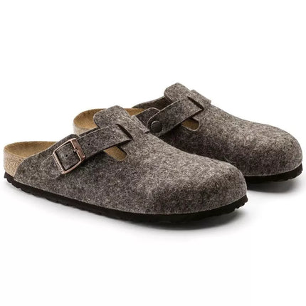Birkenstock Moteriškos BOSTON BS 0160583 COCOA Klumpės (Siauresnis modelis)