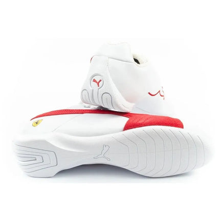 Puma men's sports shoes Ferrari Future Cat white natural leather fashionable