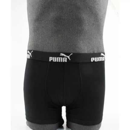 Puma Men's Boxer Briefs 9-Pack Black Gray Khaki Comfortable Cotton