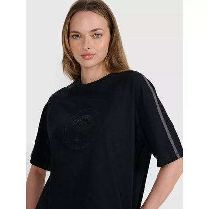 Women's oversize printed T-shirt 4F 4FRSS25TTSHF2791-20S