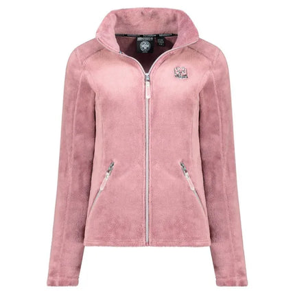 Geographical Norway moteriškas flisinis džemperis Ticarina Old Pink Db Lady 0124 šviesiai rožinis (WZ8083F/GN-Light pink)