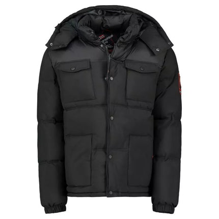 Geographical Norway vyriška striukė BAREDA DB BLACK MEN 096 BLACK (WY3882H/GN-NOIR)
