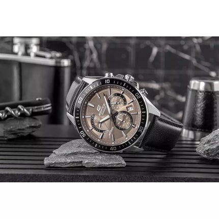 Men's Watch CASIO EDIFICE EFR-552L-5AVUEF + BOX