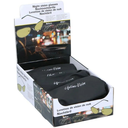 DUNLOP METAL NIGHT DRIVING GLASSES