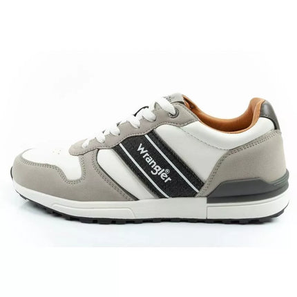 Wrangler men's sports shoes sneakers Wylie fashionable comfortable light gray