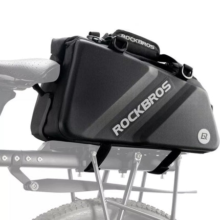 Rockbros 30140090001 dviračio tašė ant bagažinės 11,6 l - juoda