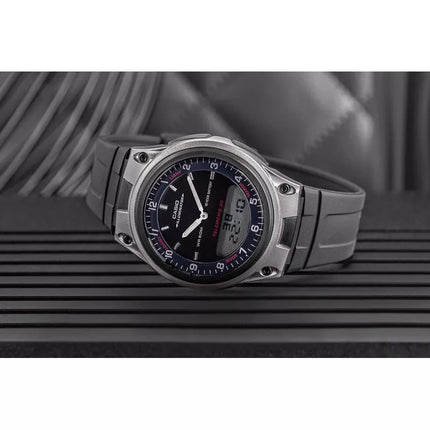Vyriškas laikrodis CASIO DUAL AW-80-1AVDF + DĖŽUTĖ