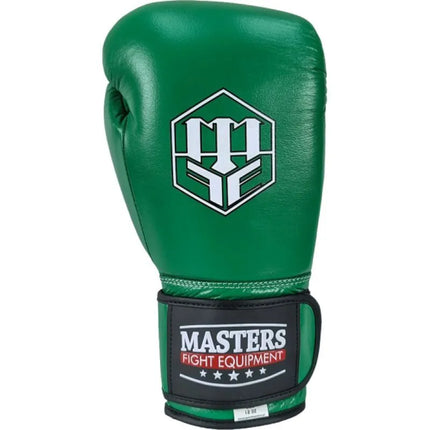 RBT-GREENSTRIKE Leather Boxing Gloves 12 oz Green
