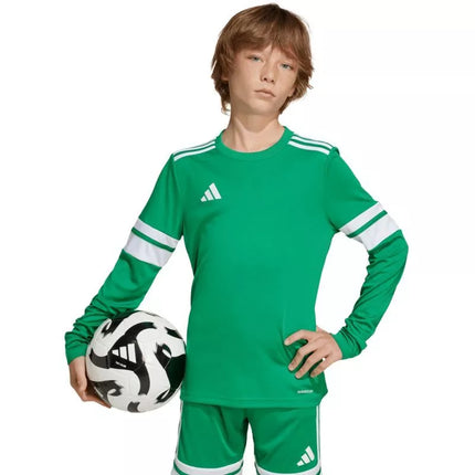 adidas Squadra 25 Long Sleeve Kids T-Shirt Green JN7491