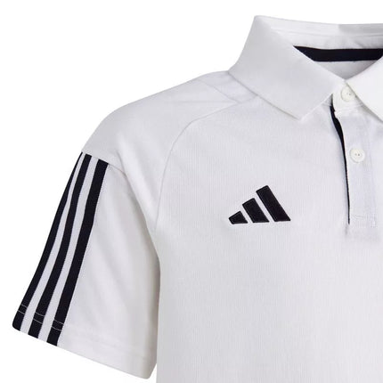 adidas Tiro 23 Competition Cotton Kids T-Shirt White IC4576