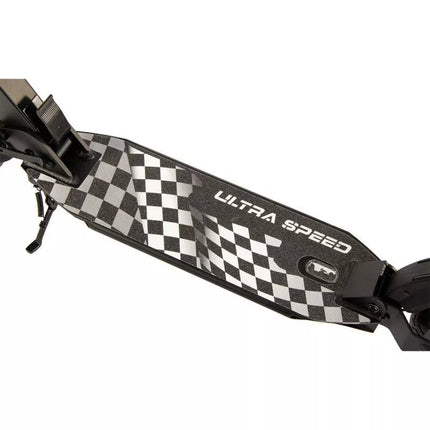 ENERO Ultra Speed Paspirtukas 200mm su diskiniais stabdžiais, juodas