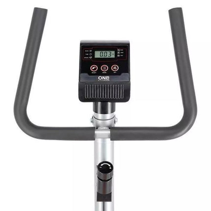 One Fitness RW3011 Silver-Orange Mechanical Bike