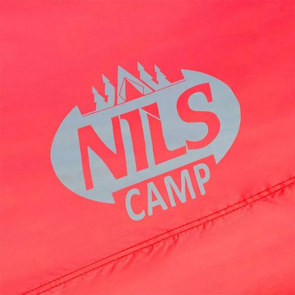 NILS CAMP NC3142 Self-Placing Beach Tent Red-Gray