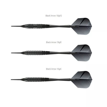 Harrows Black Arrow Softip Darts HS-TNK-000013120