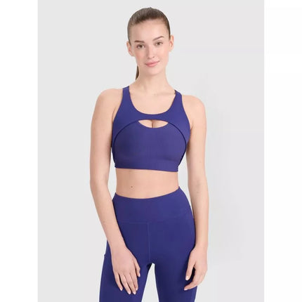 Women's medium support training bra 4F 4FWSS25USBAF150-30S