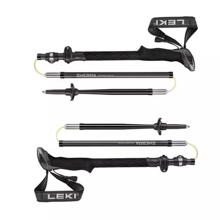 LEKI SHERPA FX trekking poles, 120-140cm black