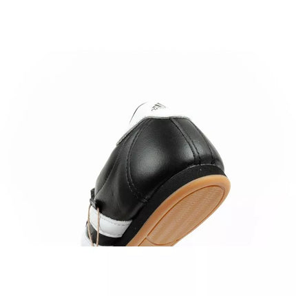 Adidas Women's Taekwondo Sports Shoes Black Leather Slip-On