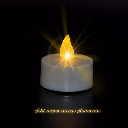 SET OF 2 LED TEA LIGHT CANDLES