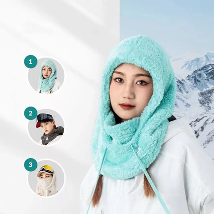 Qunature Arctic Velvet Ski Balaclava Size L - Mint