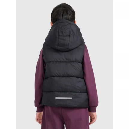 Children's down vest with synthetic filling 4F 4FJRAW25TVJAU331-20S